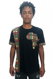  CAMISETA DE ALGODÃO  MAPA 