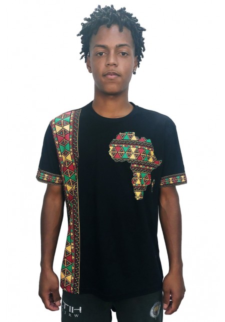  CAMISETA DE ALGODÃO  MAPA 