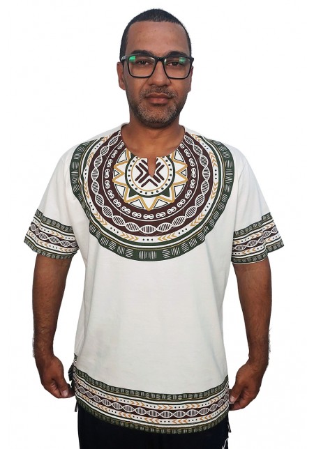 BATA ALGODAO MANDALA AFRICANA 