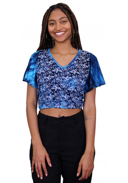 CROPPED AMOR PERFEITO TURQUESA 