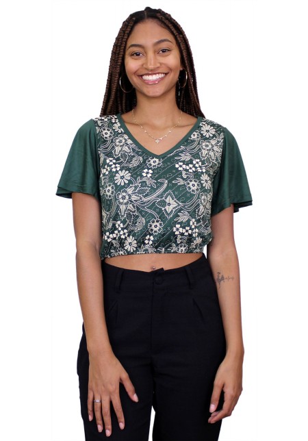 CROPPED AMOR PERFEITO VERDE