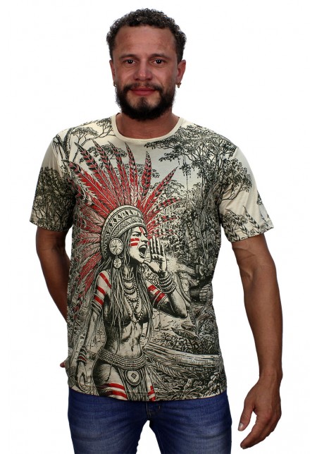 CAMISETA INDIGENA O GRITO