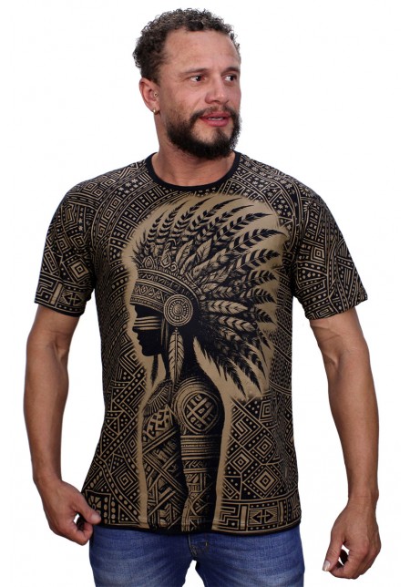 CAMISETA INDIGENA GRAFISCMO  T.SHIRT MC   