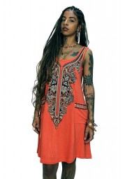 VESTIDO BOLSO VISCOLYCRA 