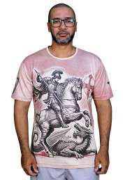 SÃO JORGE CAVALEIRO T.SHIRT MC 